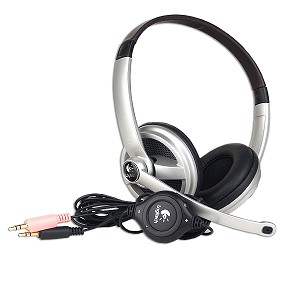 Logitech ClearChat Premium PC Stereo Headphones w/Boom Microphon